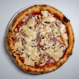 Pizza Cotto e Funghi