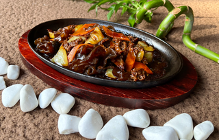 Vită pe plită încinsă (350g)