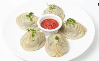 Манты с мясом