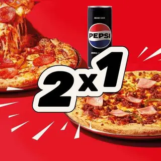 Pizza Média Descomplicada + Lata 33cl