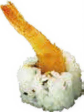 Uramaki De Tempura De Langostino (8 Uds.)