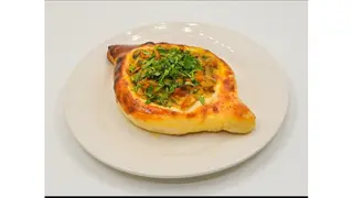 Хачапури лодочка с курицей