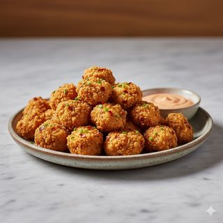 Palomitas de pollo picantes