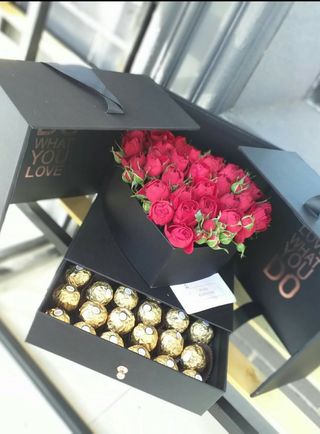 Տուփ կոնֆետով