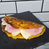 Cachapa jamón y queso de mano
