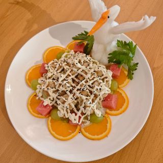 106C. Gambas fritas con sésamo