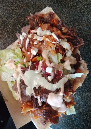 Berliner Gemuse Doner XXL