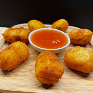 Croquetas de queso de cabra