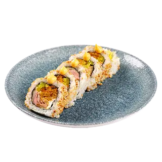 Tuńczyk w tempurze z chrupiącym kimchi