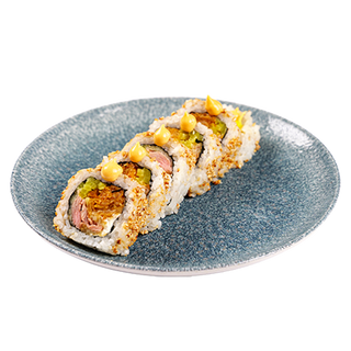 Tuńczyk w tempurze z chrupiącym kimchi