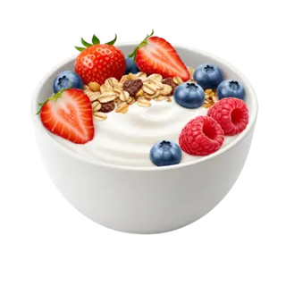 Yogurt With Fruit And Granola
