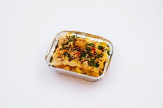 Mac`n`cheese з сосискою Brats