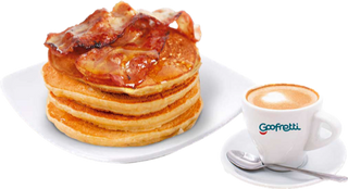 Pancake de Jamón Serrano Reserva y Parmesano