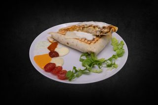 Tacos algerian mic - vită