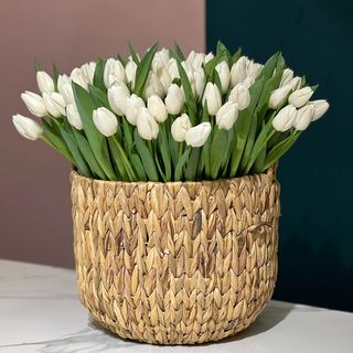 Цветочная композиция в корзине - #60