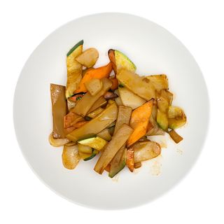 176. Gnocchi di riso con verdure
