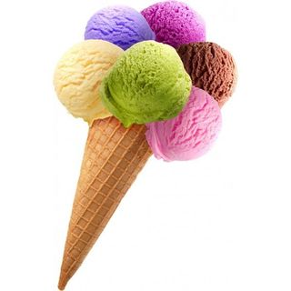 Glace & Cornet 2 Choix De Boules