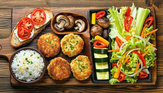 Platou vegetarian pentru 2 persoane