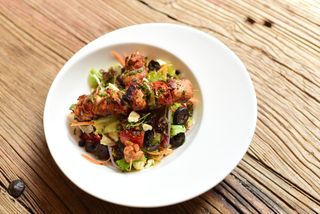 Mediterranean Chicken Kebab Salad