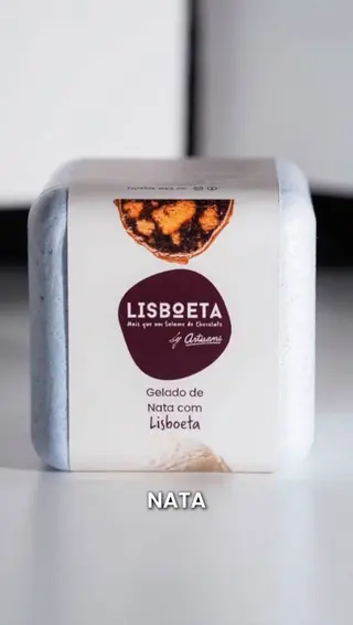 Gelado de Nata com Lisboeta by Artisani - 0,50Lt
