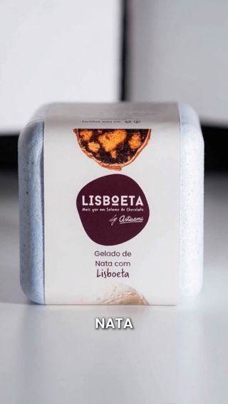 Gelado de Nata com Lisboeta by Artisani - 0,50Lt