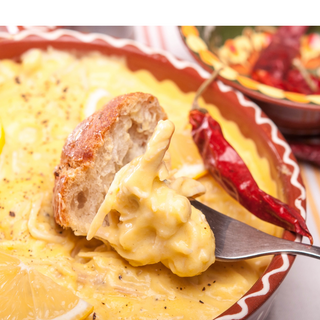 Пиле фрикасе с сос бешамел