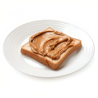 Tostada Con Crema De Cacahuete