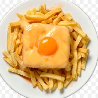 Francesinha à Golfinho com Batata (Dividida)