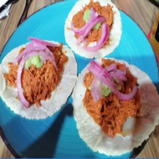 Trío De Tacos De Cochinita