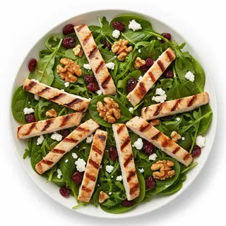 Salata cu pui si merisoare