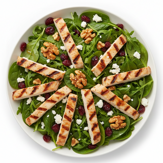 Salata cu pui si merisoare