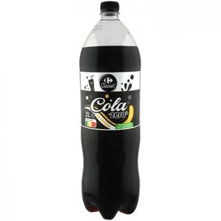 Cola Zero Zero Carrefour Botella 2 L.