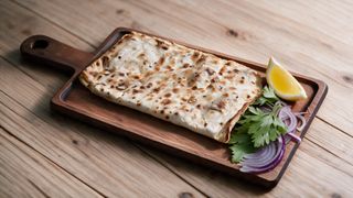 Lahmacun (Lamajo) cu carne de miel