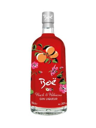 Ginebra Boe Peach & Hibiscus Gin Liquer