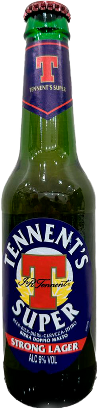 Tennent's senza glutine in bottiglia