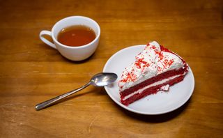 Пирожное  "Красный бархат"