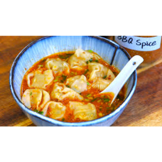 Spicy wonton soup 