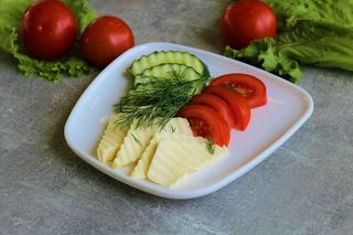 Салат "Брынза с овощами" (150 гр.)