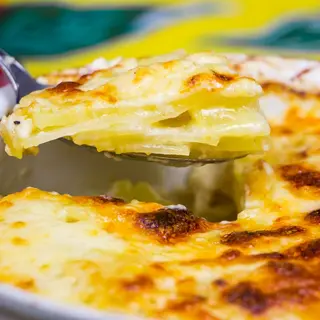 Plato de patatas fritas