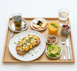 Petit Déjeuner Scrambled