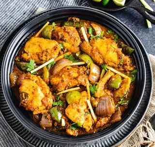 Chicken Karahi on the bone