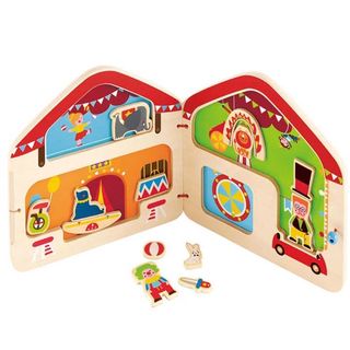 სათამაშო დიდი ცირკის მაგნიტური წიგნი –Big Top Circus Magnetic Book