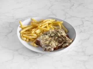 Milanesa Napolitana De Ternera, Ración