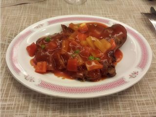 74. Anatra in salsa agrodolce