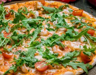 Gamberetti e rucola maxi