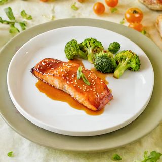 Salmon Teriyaki Steak