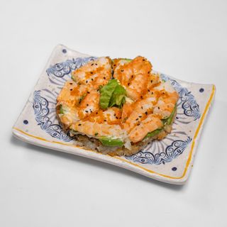 Pizza Sushi Crevette