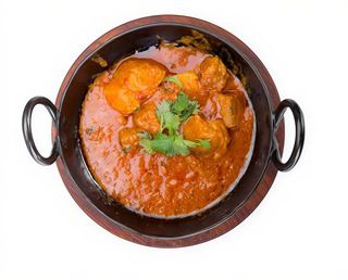 Prawn tawa masala