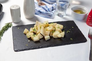 Cartofi natur cu unt