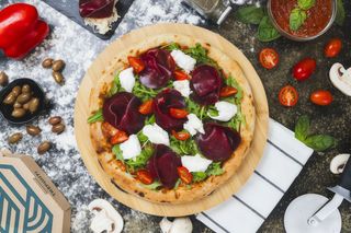Pizza Bresaola con bufalla